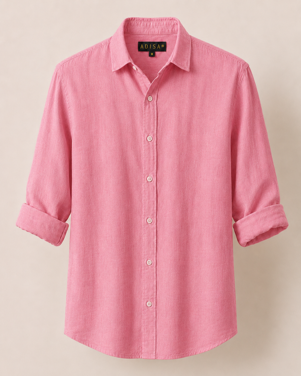 Men’s Cotton Blend Resort Shirt – 70% Cotton / 30% Polyester