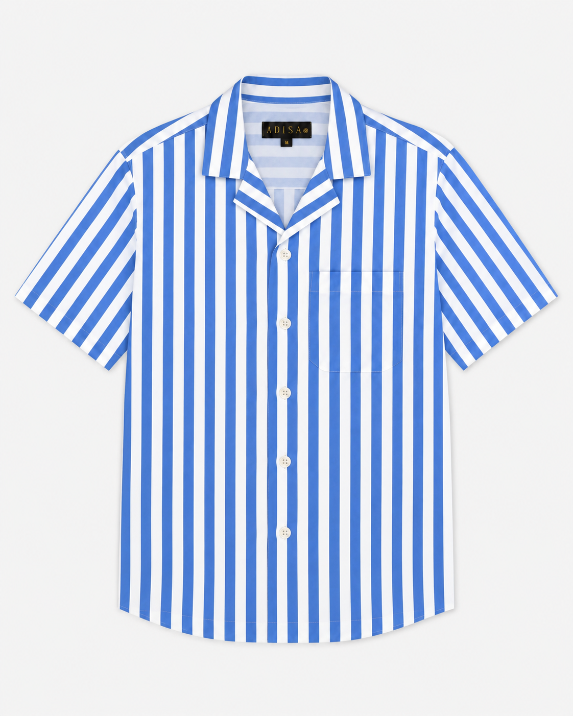 Mediterranean Stripe Resort Shirt