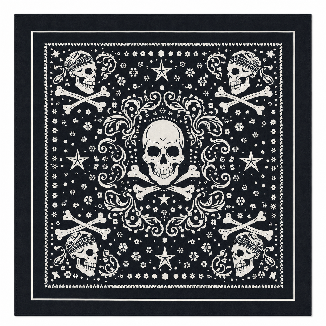Skull Crest Bandana