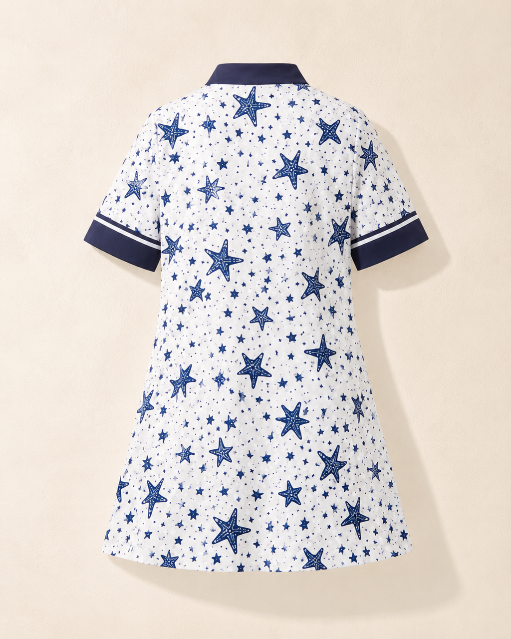 Aegean Star Cotton Dress
