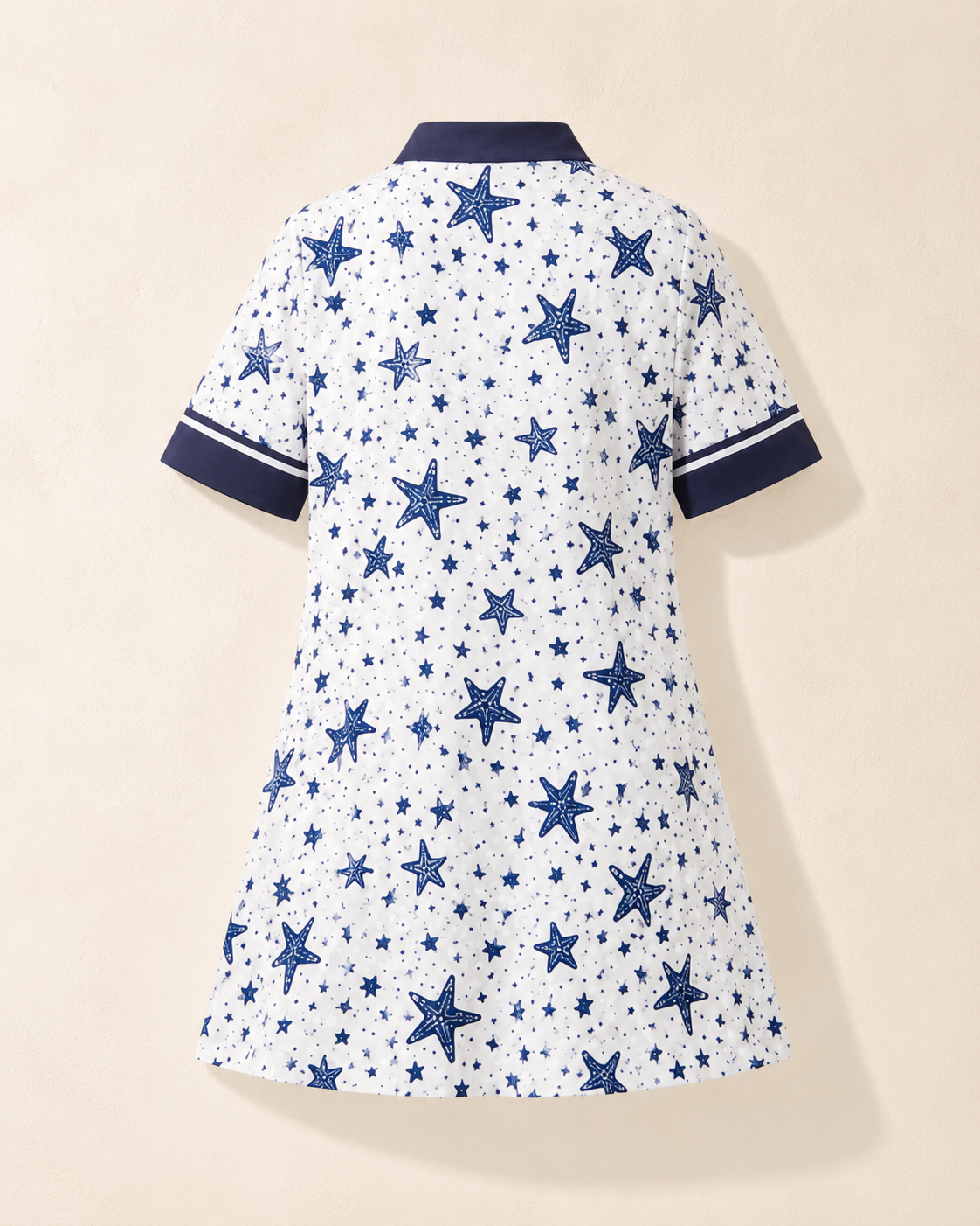 Aegean Star Cotton Dress