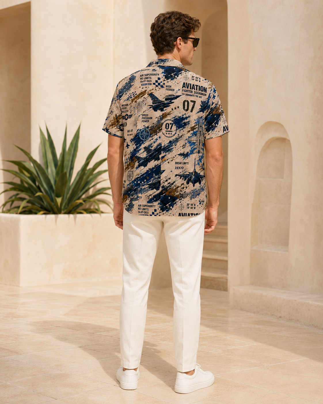 Aviation Squadron Resort Men's Shirt