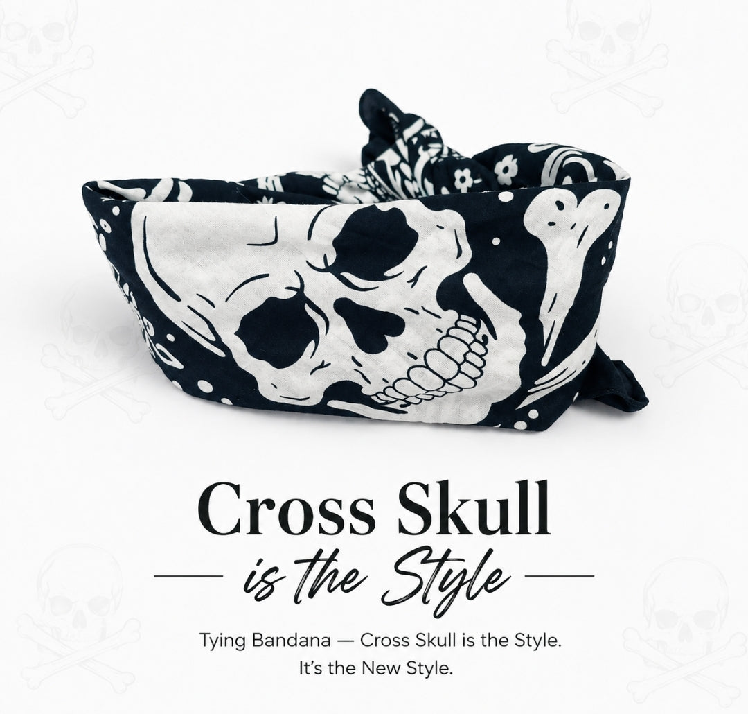 Skull Crest Bandana