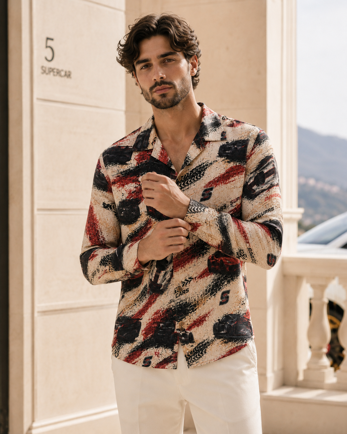 Velocity Supercar Print Shirt